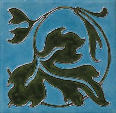 Art Nouveau Leaf image