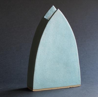 Mitre 'Newton Blue' Vase. image