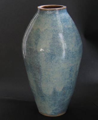Blue Coil Vase image